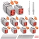 thumbnail image 1 of Kit de conectores DTM de 6 pines JRReady Deutsch, resistente al agua, 20-22 AWG, 1 of 8