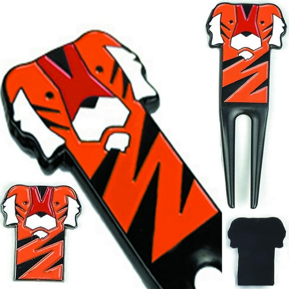 Cheers.US Multipurpose Golf Ball Fork Lightweight and Compact Golf Tool Durable and Sturdy Golf Gadgets Gift for Golf Lovers