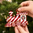 thumbnail image 3 of Ouuluon Acrylic Small Train Pendant, Colorful Hanging Ornament for Living Room Garden Office Decor, 3 of 5