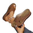 thumbnail image 3 of Willtoo Orthopedic Casual Sandals for Women Non Slip Slip on Arch Support Flat Wedge Sandals Wide Width Sneakers 2026 Soft Foam Shoes, 3 of 7