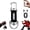 Black, variant on Orvyla Mini Keychain Flashlight 1200 Lumens Rechargeable Aluminum Waterproof 7 Modes 1000mAh LED for Camping