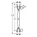 thumbnail image 4 of 2x M4 Stainless Steel Rigging Screw Closed Body Jaw Turnbuckle, 4 of 4