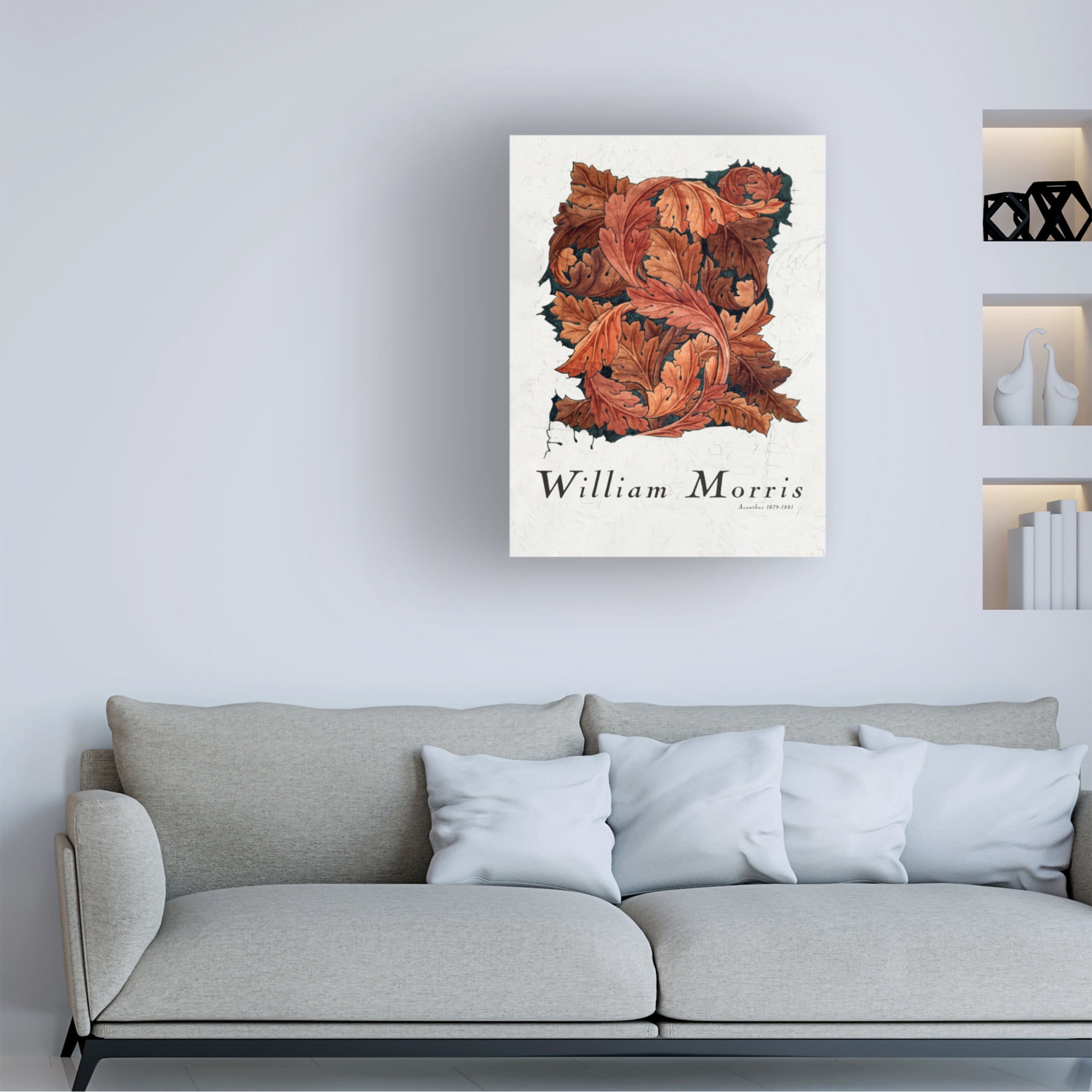 Trademark Fine Art Pictufy Acanthus Canvas Wall Art