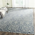 thumbnail image 2 of SAFAVIEH Sofia Quintella Damask Area Rug, Blue/Beige, 9' x 12', 2 of 6