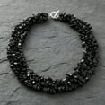 thumbnail image 3 of Bling Jewelry Womens Chunky Gemstone Cluster Multi Strand Bib Collar Necklace, 3 of 5