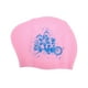 thumbnail image 1 of Gorro de Natación Impermeable con Patrón Floral para Mujeres Rosa de Unique Bargains, 1 of 6