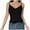 Black, variant on Hpapadks Womens Summer Tank Tops Lace Trim Ribbed Deep V Neck Crop Camis Slim Fit Sleeveless Tanks Camisole Tops for Women Red L