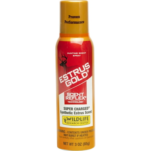 Wildlife Research Center, Estrus Gold 3 oz Synthetic Doe Estrus Hunting Scent Spray