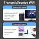 thumbnail image 2 of Adaptador Wi-Fi Wifi6E Usb3.0 AX3008 WiFi Dongle Driver Gratis 5400Mbps USB WiFi6E Adaptador Compatible con Windows 10/11, 2 of 7