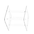 thumbnail image 3 of 6 X 6 X 6" 1" Rods Clear Riser Acrylic Transparent Plexiglass Pedestal Table Display Podium Glorifier Riser Stand Centerpiece Flower Sculputure Merchandise Lamp Book Stand 2X10136-6X6"+4X10135-6", 3 of 5