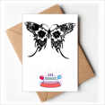 thumbnail image 1 of Chinese Style with Floral Wings Happy Birthday Greeting Cards Envelopes Blank, 1 of 3