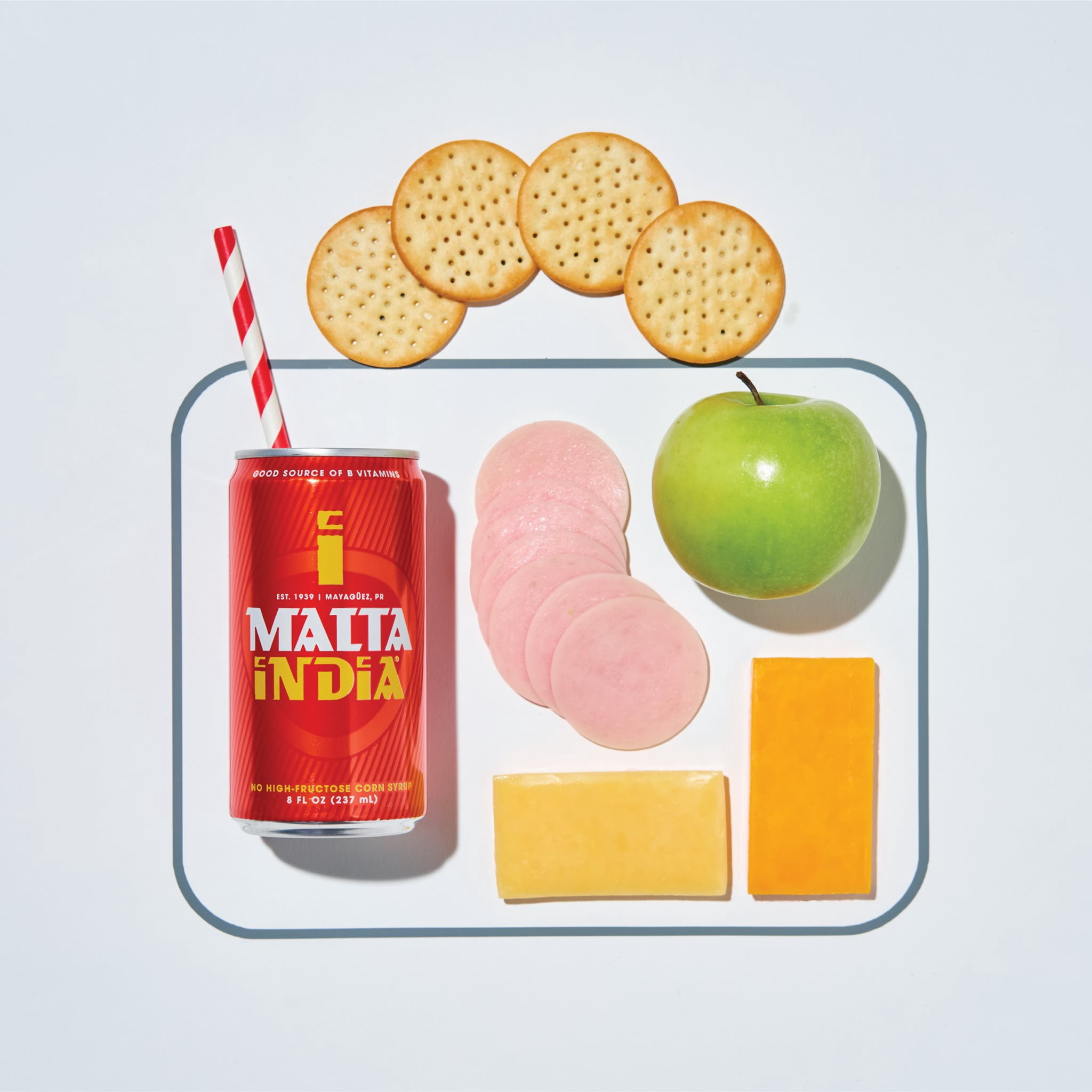 (3 pack) Malta India Malt Beverage 6 Pack 8 fl oz Aluminum Can, Allergens Not Contained