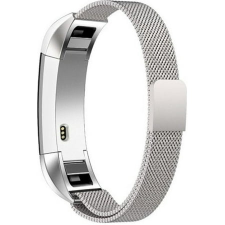 North Silver Shield - North 813125027001 Stainless Steel Band for Fitbit Alta Activity Tracker - Silver