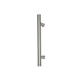 thumbnail image 1 of 48″ Single-Sided Round Entry Door Pull Handle – Premium 304 Stainless Steel | Satin Brushed & Black Finish | Modern Front Door Pull for Wood, Glass, Metal & Shower Doors, 1 of 2