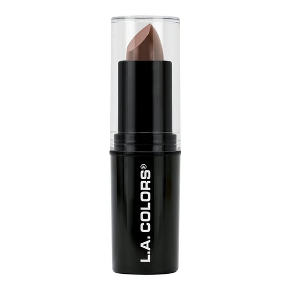 L.A. COLORS Long-Wearing Satin Finish Velvet Pout Chaser Lipstick, Coquette, 0.13 oz