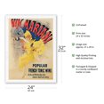 thumbnail image 2 of Vin Mariani - Popular French Tonic Wine - Vintage French Advertising Poster by Jules Cheret c.1896 - Japanese Unryu Rice Paper Art Print 24 x 32 in, 2 of 4