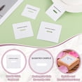 thumbnail image 3 of Uxcell 60 Pcs Candle Dust Covers, 7cmx7cm Square Printed White Candles Drip Protectors Lid Accessories for Craft Fragrance Making Jars Boxes Packaging, White, 3 of 6