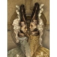 thumbnail image 2 of Babette 19x24 Black Ornate Wood Framed with Double Matting Museum Art Print Titled - Bal Du Mask 5, 2 of 4