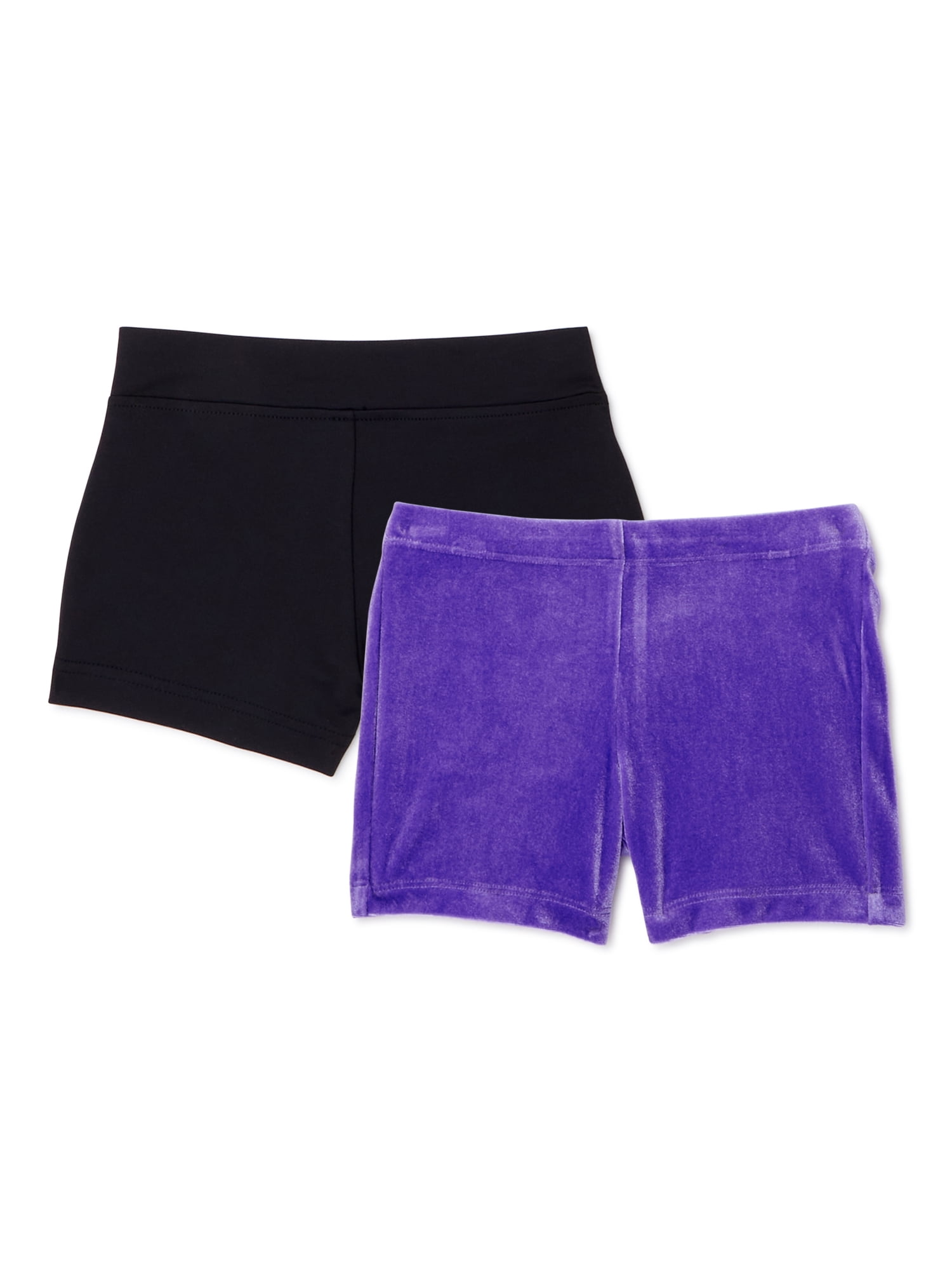 Girls velvet store shorts