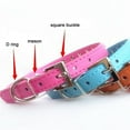 thumbnail image 4 of Cute, Dazzling, Sparkly, Elegant Fancy Suede, 3 Rows Of Sparkly Rhinestone Crystal Gems For Pet Cats And Dogs, 4 of 5