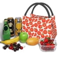 thumbnail image 3 of Zufioo Tomatoes Insulated Reusable Grocery Bags,Cooler Bag,Food Delivery Bag, Travel Insulated Bag, or Beach Cooler Bags, 3 of 6