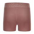 thumbnail image 2 of TiaoBug Girls Kids Gymnastic Shorts Ballet Dance Bottoms Shiny Rhinestones Tumbling Yoga Sports Shorts Dusty Pink 12, 2 of 5