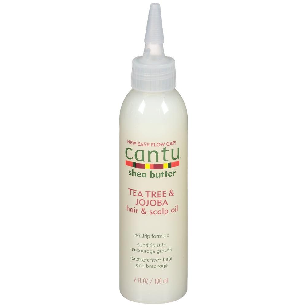 Cantu Hair & Scalp Oil with Shea Butter Tea Tree & Jojoba, 6 fl oz