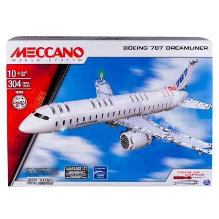 Meccano by Erector, Boeing 787 Dreamliner Model Building (Best Price Meccano Sets)