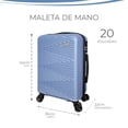 thumbnail image 4 of MALETA DE MANO RÍGIDA 20 PULGADAS CON RUEDAS 360 Y CANDADO TSA MARCA GRAVITA, 4 of 5