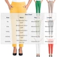 thumbnail image 3 of Besolor Plus Size Dress Pants Women Elastic High Waisted Straight Leg Pant Business Casual Work Trousers with Pockets, 3 of 6