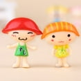 thumbnail image 3 of 6Pcs Cute Cartoon Figure Salmon Simulation Sushi Doll Micro Landscape Decoration, 3 of 4