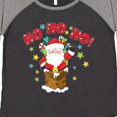 thumbnail image 4 of Inktastic Ho ho ho Santa Claus is here Women's Plus Size T-Shirt, 4 of 5