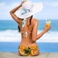 thumbnail image 5 of Tangerine Swim Suit Bikini Set with Detachable Sponge & Adjustable Strap, Two-Pack - Ideal for Beach & Pool Parties!, 5 of 6