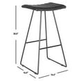thumbnail image 4 of Safavieh Akito 30 in. A-Line Bar Stool, 4 of 7