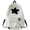 White, variant on Grunge Star Backpack Y2K Aesthetic Vintage Rucksack Travel 14inch Laptop Bag,White,1