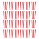 thumbnail image 1 of Raindrops 50Ud Cubos Desechables Para Palomitas Con A Rayas Para Fiesta Y Cine Portátiles, 1 of 8