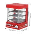 thumbnail image 2 of Miniature Bakery Case Mini Insulated Cabinet Mini Plastic Counter Doll House Scene Model, 2 of 6
