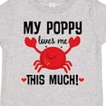 thumbnail image 4 of Inktastic My Poppy Loves Me Grandchild Boys or Girls Toddler T-Shirt, 4 of 5