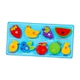 thumbnail image 4 of Rompecabezas de madera Montessori para niños pequeños de 4 años o más Fruta, 4 of 9