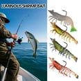 thumbnail image 4 of Luminous shrimp Bait Lure Artificial Soft Hook Prawn Bait Fluorescent 1pcs M9I, 4 of 8