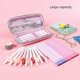 thumbnail image 2 of Girls Pencil Case, Cartoon Large Capacity Storage Case Pouch Marker Pen Case, 2 of 5