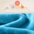 thumbnail image 5 of Fwttom Throw Blanket - Super Soft Solid Color French Fleece Blankets, Cozy Lightweight Plushes Cooling Blankets, Throw Blanket for Couch & Bedding, 39.37" x 55.12", 5 of 5