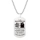 thumbnail image 1 of Collar para mujer, joyería para mujer, collar con placa de acero inoxidable, regalo unisex para familia y amigos, recuerda que eres más valiente que tú, padre, madre, hijo e hija. Colgante de cadena., 1 of 3