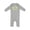 AC-Heather Grey, variant on Grunge Baby-saurus T-rex Baby Romper Coveralls