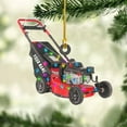 thumbnail image 4 of Custom Lawn Mowers Christmas Ornaments 2025 Custom Lawn Mowers Ornaments Farmhouse Lawn Mowers Driver Gifts Riding Mowers with Xmas Light Acrylic Ornament 2025 (LM12) - 3116 (Green), 4 of 7