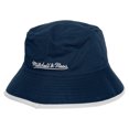 thumbnail image 2 of Men's Mitchell & Ness Navy Dallas Mavericks Flip It Reversible Bucket Hat, 2 of 3