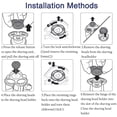 thumbnail image 4 of SH60 Shaver Replacement Head Compatible Philips Series 6000 Electric Shaving,SH60 Electric Shaver Replacement Heads,  Piece, 4 of 5