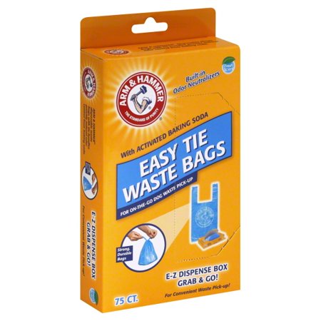 ARM & HAMMER 75CT EASY-TIE WASTE BAGS