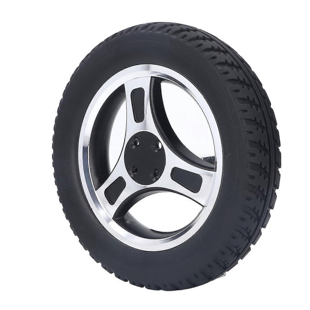 Wheelchair Wheel PU Wheel Alloy Steel Hub Explosion Proof 4 Holes Walker Tire Replacement 250mm