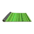 thumbnail image 2 of Ahgly Company Indoor Square Abstract Green Modern Area Rugs, 6' Square, 2 of 4